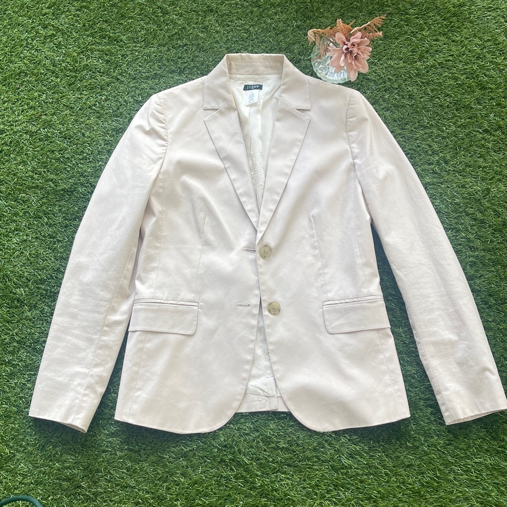 J. Crew Navy Blazer with Gold Buttons